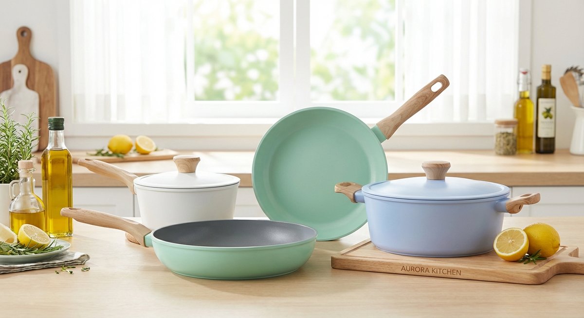 Set pentole in ceramica Berndes con rivestimento naturale