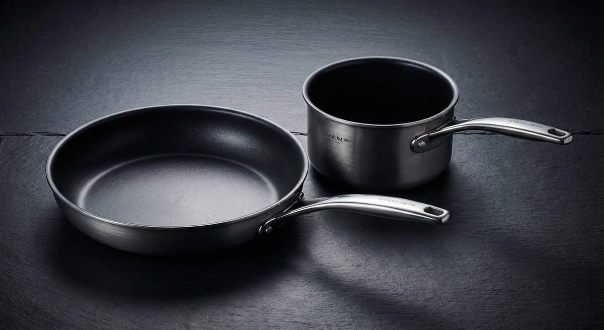 Pentole in titanio Berndes con rivestimento ultra resistente